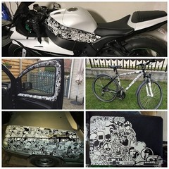 400Pcs Sticker Bomb Decals Pack Vinyl Car Skateboard Laptop Luggage Graphics Lot