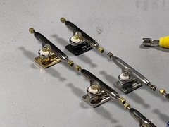 LEEFAI Pro Fingerboard Trucks 29/32/34/36mm G4- Regular Kingpin-Upgraded V2 Base