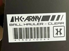 NEW HK Army Reload 1000 Round Paintball Hauler – Clear
