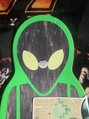 Alien Workshop Soldier Die Cut Shaped Skateboard Deck 9.675″