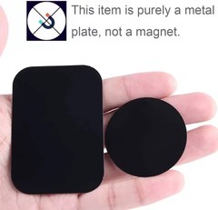 Metal Plates Adhesive Sticker Replace For Magnetic Mount Phone Holder