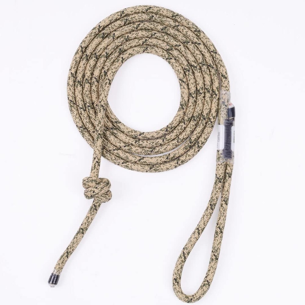 8mm Lightweight 9ft Saddle Hunting Tether with 6” CNC-Sewn Termination