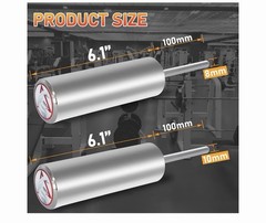 Weight Stack Pin Extender – Dual Fit 10mm , 130Lbs Capacity, Steel