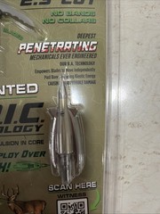Bowmar Beast Titanium Hybrid Broadheads 2 Inch 125 Grain With Practice Head New
