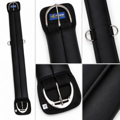 Western Neoprene Comfort Anti-Slip Saddle Straight Cinch Girth Black 97107