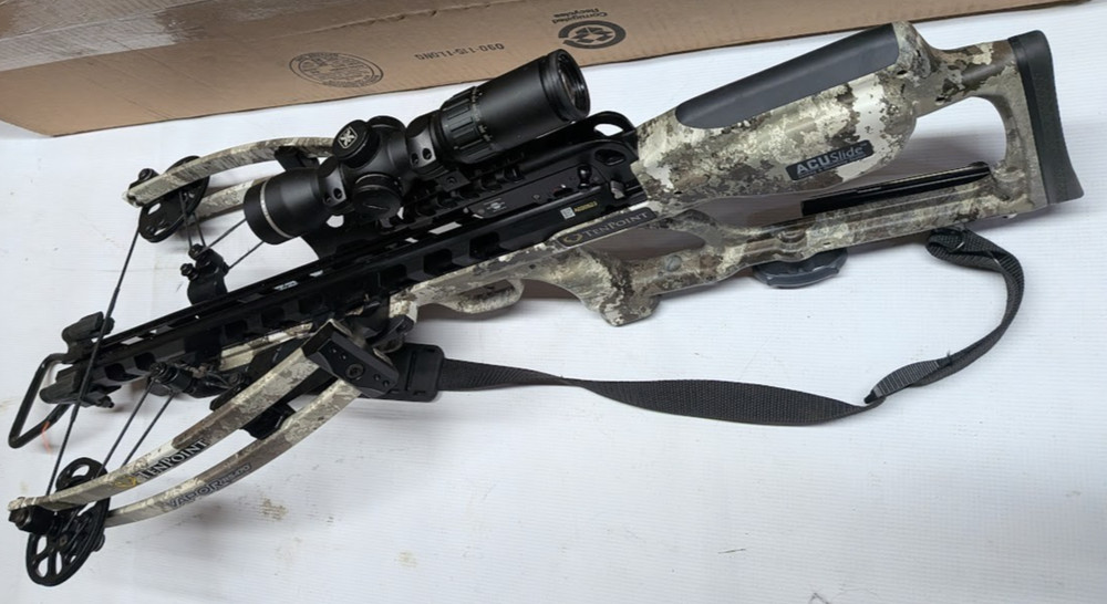 TenPoint Vapor RS470 ACUSlide Compound Bow Scope Package! ten point reverse limb