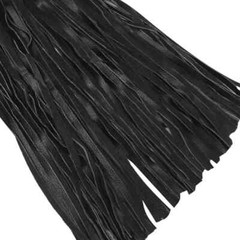 Black Leather Flogger 100 Thick Tails Heavy & Thuddy Impact Horse Whip