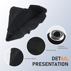 Car Shift Boot Cover, Suede Leather Gear Shift Knob Cover, Manual/Auto