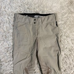 Women’s Size 27R Tan Struck Knee Patch Horseback Riding Breeches