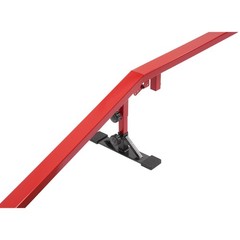 Ultimate Skateboard Rail Grindrail Ramp Kit Adjustable Rainbow Flat Incline Rail