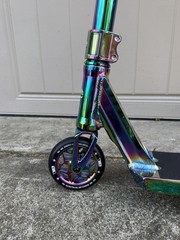 NEW All Neochrome Custom Pro Scooter!! Kids Pro Kick Scooter. FREE SHIPPING!