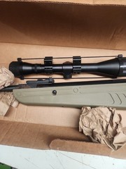 Swiss Arms TG-1 Pellet Rifle-Break Barrel-721 FPS-.177 Cal. New In Box Scope