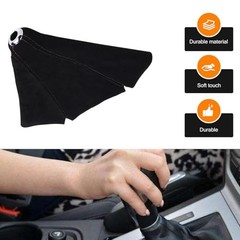 Car Shift Boot Cover, Suede Leather Gear Shift Knob Cover, Manual/Auto