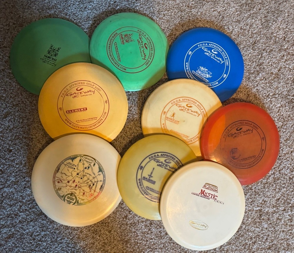 Vintage Lot Of Gateway Evolution Drivers,mids And A Putter