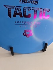 Discmania Evolution Exo Hard Tactic Disc Golf Approach Disc Blue 173g