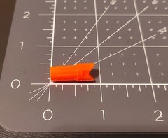100 Count Bohning Orange Crossbow Half Moon Nocks 7.6mm Carbon Shafts .300 -.303