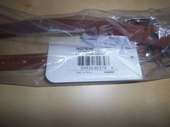 NEW SEALED Formay 5/8» single link curb chain Chestnut Brown 180179CHN