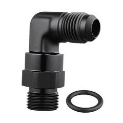 6AN Flare to 5/8 * 18 ORB Male Swivel Adapter 5/8*18 ORB to 6AN 90 Degree