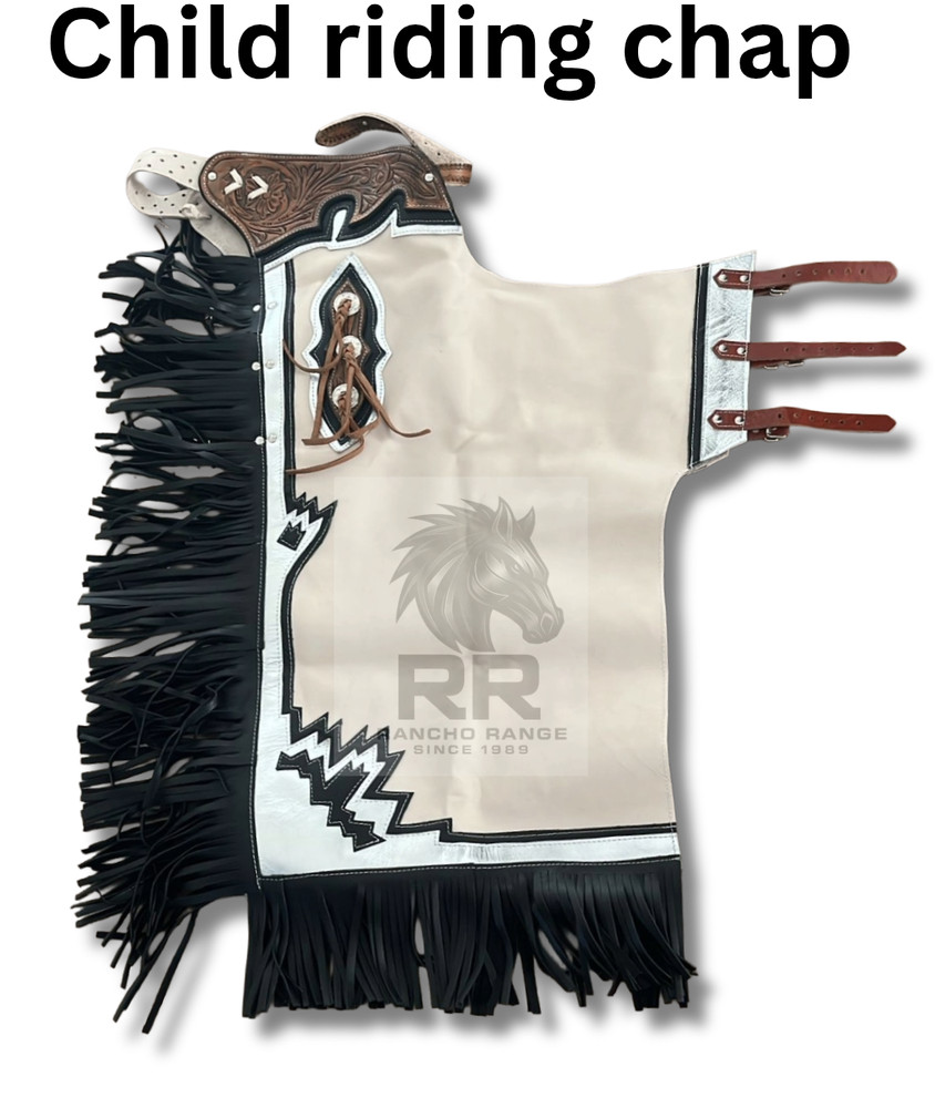 Pro Rodeo Kid Bull Riding Chaps | Western Cowboy Rodeo Gear – Custom Design