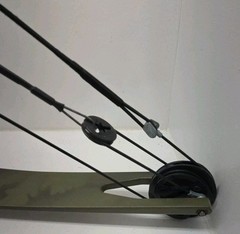 VINTAGE BEAR WHITETAIL II COMPOUND BOW 60# 30″ DRAW LENGTH NICE USED CONDITION