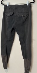 Ovation Ladies Riding Breeches Full Seat Size 30 R Equestrian Pants Stretch Gray