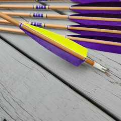 Half Dz 11/32 Cedar Arrows 31″ RW Fletch 5″ 30-40# With 125gn Field Points