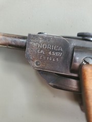 Rare Norica Air Rifle .177 Cal. Break Open Barrel Pump Spain model 61-c