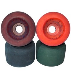 Vintage 1980’s Vision Blurr Skateboard Wheels In Multi Colors 60mm 97A