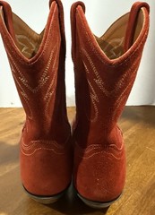 Dan Post Red Suede Western Boots Women’s US Size 10 M Style DP4061