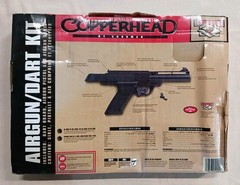 Grosman Copperhead BB Pellet Airgun Dart Kit Model Black Venom With Accessories
