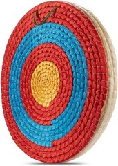 Straw Archery Target Round 20in 3 5 7 Layers Hand Made for Bow Hunting
