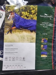Horseware Amigo Hero 900D Plus-Lightweight Outdoor Turnout Rug w/ hood – Horse