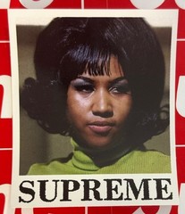 Supreme Areatha Franklin Legend Singer Sticker SS26 Authentic Ships Same Day ✉️