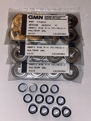 1980’s NOS GMN German Speed Vintage Skateboard Bearings Original WITH SPACERS!