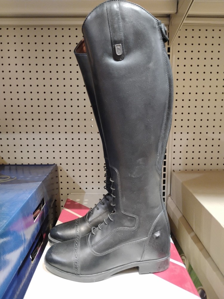 Devon Aire #658 Weston Leather Field Boots Ladies 9/40 Full Calf NWT In Box.