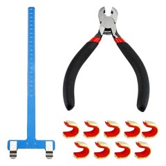 Archery Bow String Nocking Points Set T Square Ruler with D Loop Pliers for R…