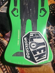 Alien Workshop Soldier Die Cut Shaped Skateboard Deck 9.675″