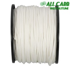 1/8in × 500ft Nylon Solid Braid Rope High UV Abrasion Resistance Industrial