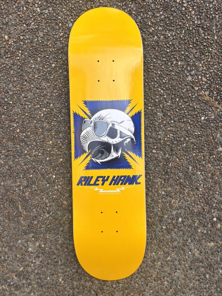 2016 BAKER RILEY HAWK CHICKEN SKULL SKATEBOARD DECK TONY GRAPHIC – NEW CONDITION