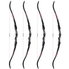 Archery Takedown Recurve Bow 60 inch- Right & Left Handed – 20lb.