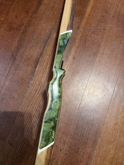 By TradAl The Green Hornet Custom LongBow 62in 47lb @28 RH