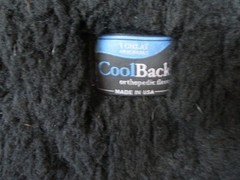 TOKLAT COOL BACK BLACK ORTHAPEDIC FLEECE ENDURANCE SHORT SADDLE PAD 24″X19″