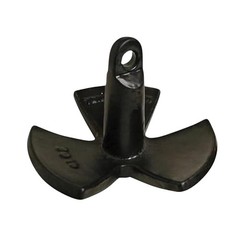 Black PVC Vinyl River Anchor – Scratch-Resistant – 18 lb