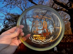 2010 Crystal Z Challenger Discraft Limited ICE Aliens New Disc Golf OOP #6019