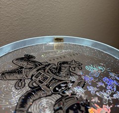 Rare Thought Space Athletics x Discraft Confetti Buzzzsaw Gray Blade – 175-176g