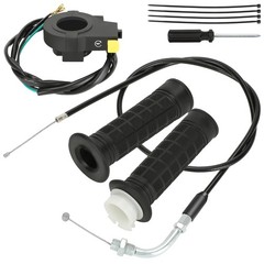 Throttle Cable Twist Throttle Handle Grip Assembly for 2 Stroke Engine 80cc 1…