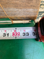 VINTAGE ARCHERY BOW FISHING REEL AND ARROW WITH CARP POINT FOR BOWFISHING
