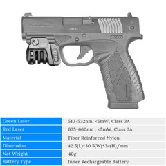 Green Rechargeable Laser Sight for Taurus 917, Taurus 92