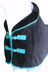 Horse Soft Fleece Cooler Contoured Exercise Blanket Liner Sheet Wicks 43MI
