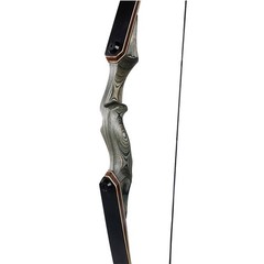 60″ Takedown Recurve Bow 25-50lbs Archery Hunting Bow Arrows Target Practice RH